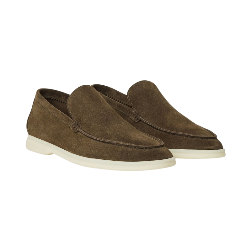 Loro piana Summer Walk Loafer 'Grey Moss (M0XH)'