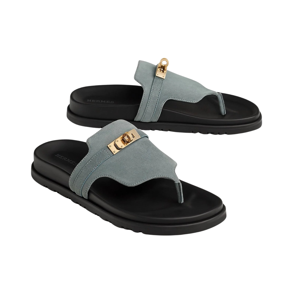 Hermès Empire Sandal - Bleu Tonnerre