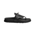 Hermès Empire Sandal Black Kelly Buckle