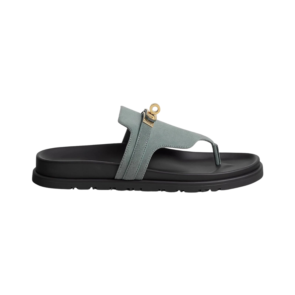 Hermès Empire Sandal - Bleu Tonnerre