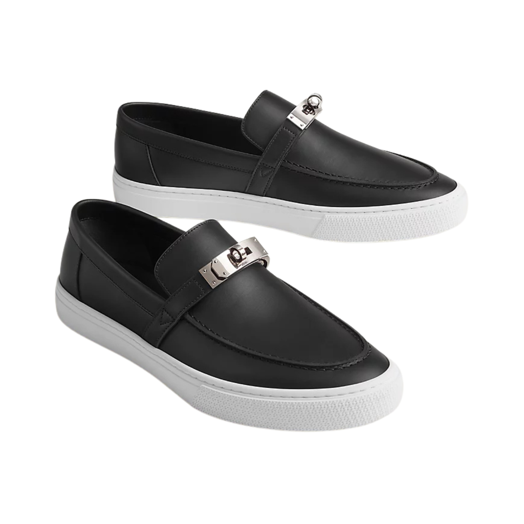 Hermes Game Slip-on Sneaker - Black
