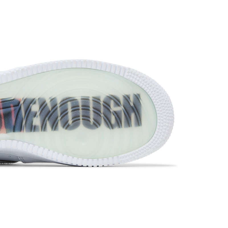 Supreme x Goodenough x Air force 1 low white cheetah print