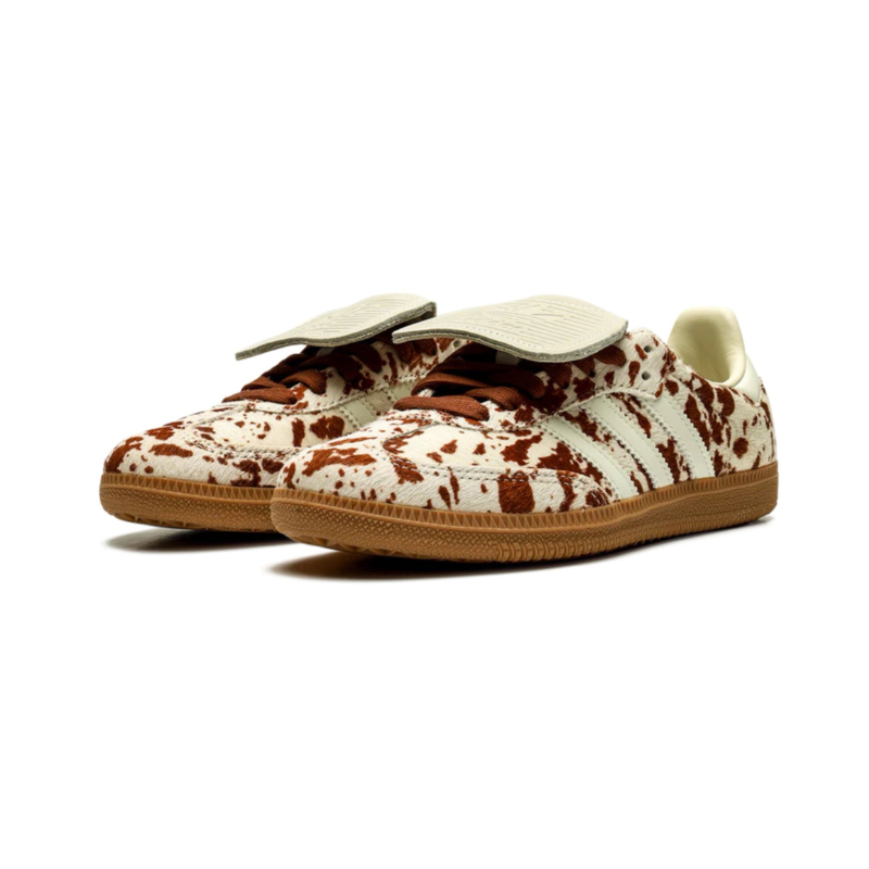 adidas Samba LT Cow Print Brown White