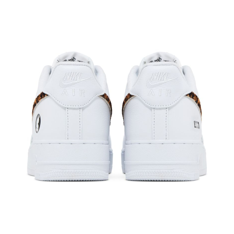 Supreme x Goodenough x Air force 1 low white cheetah print