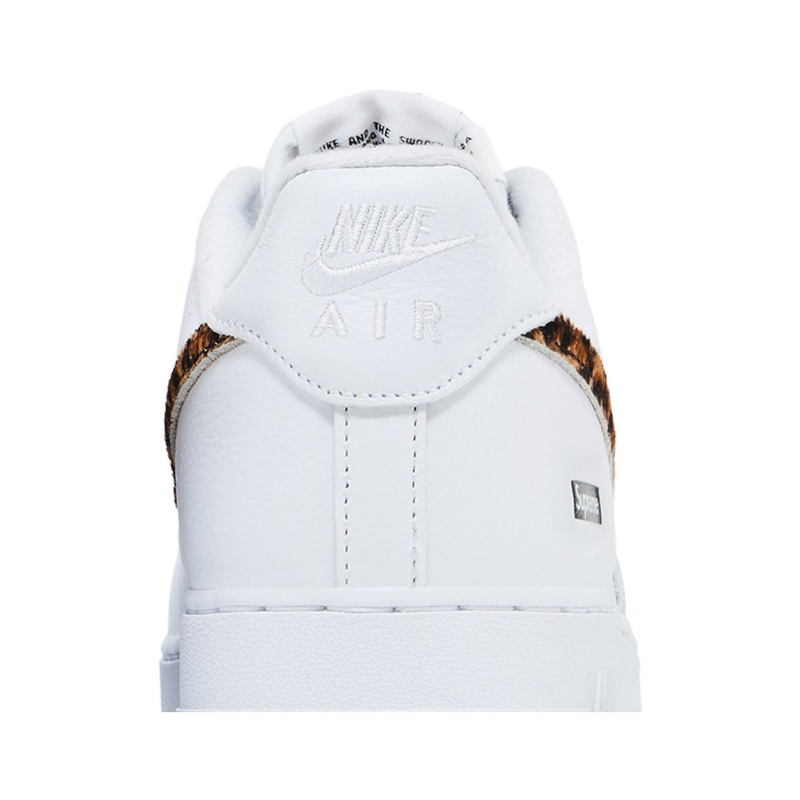 Supreme x Goodenough x Air force 1 low white cheetah print